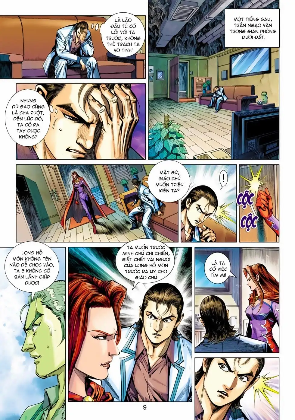 Truyện Tranh Tân Tác Long Hổ Môn trang 4