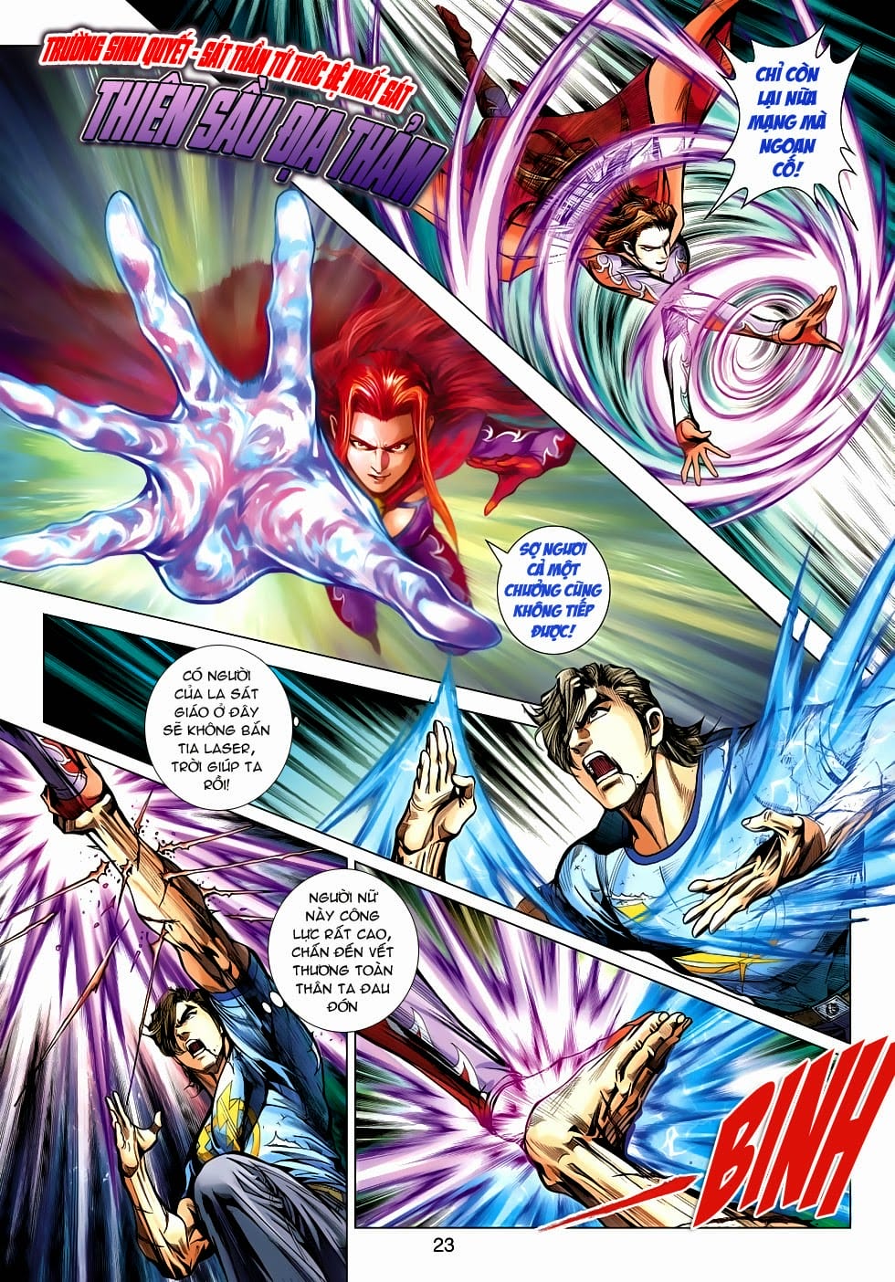 Truyện Tranh Tân Tác Long Hổ Môn trang 4