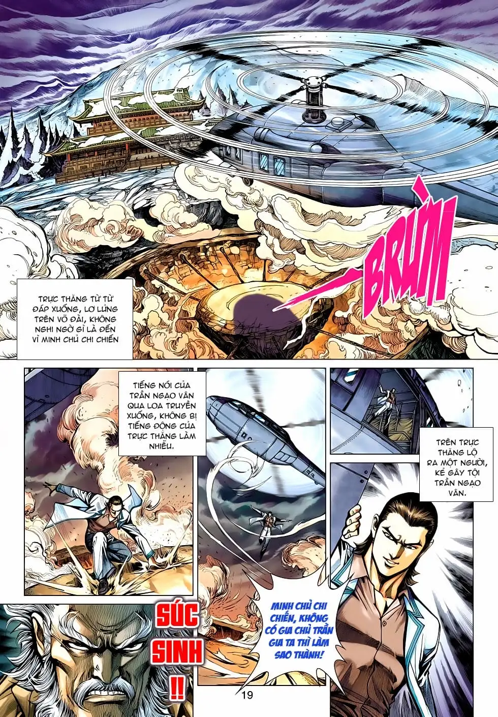 Truyện Tranh Tân Tác Long Hổ Môn trang 4