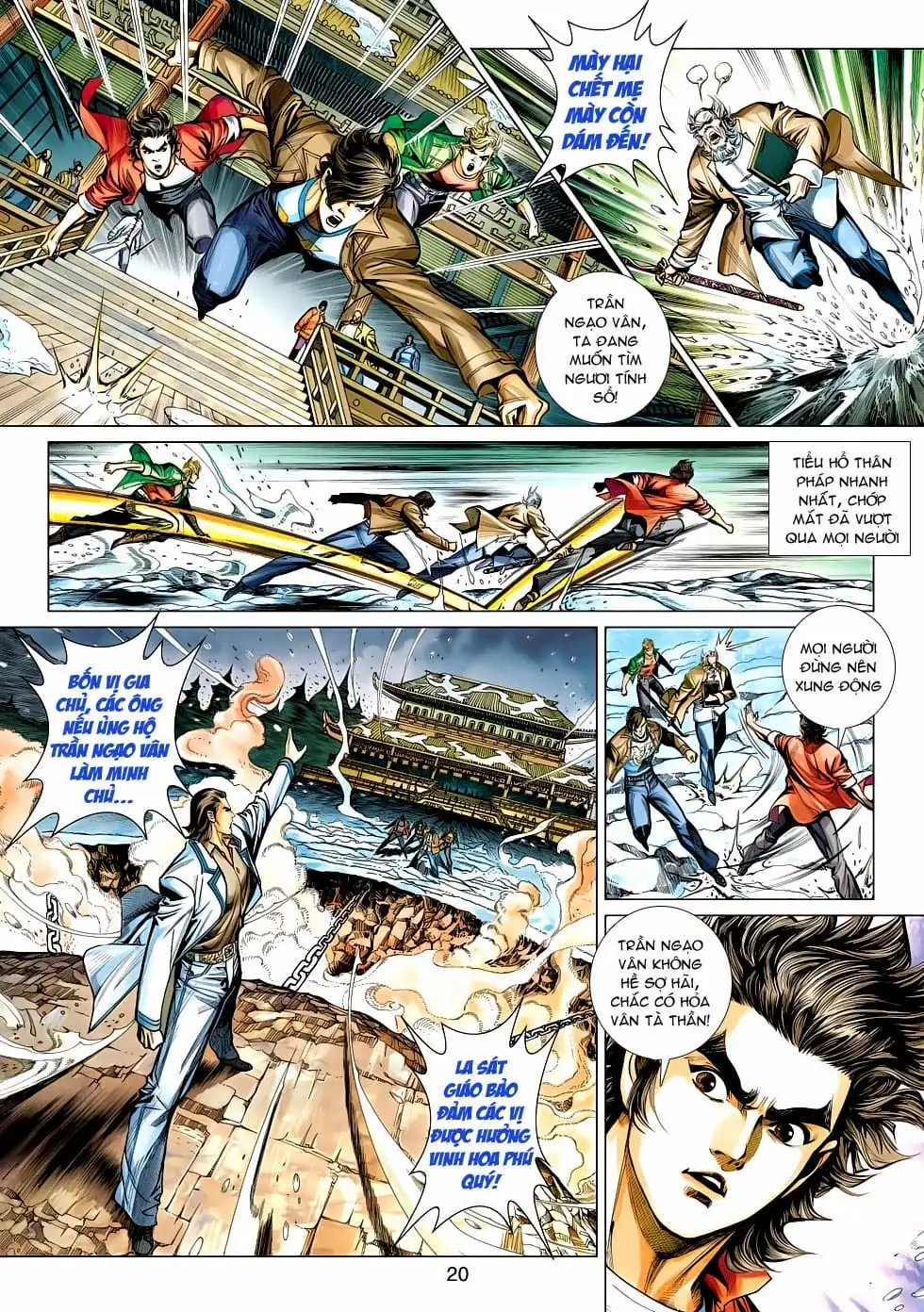 Truyện Tranh Tân Tác Long Hổ Môn trang 4