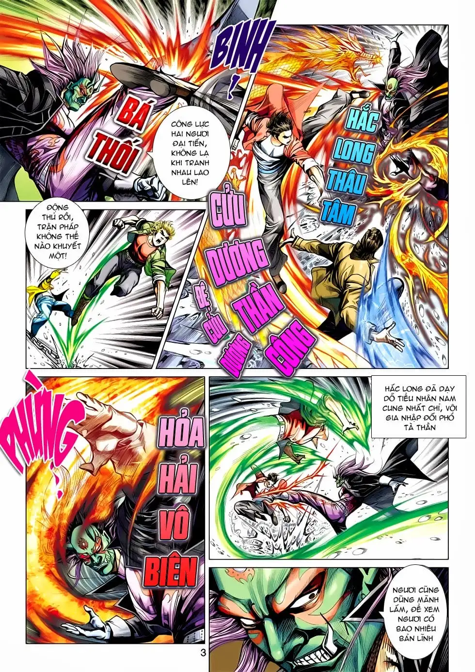 Truyện Tranh Tân Tác Long Hổ Môn trang 4