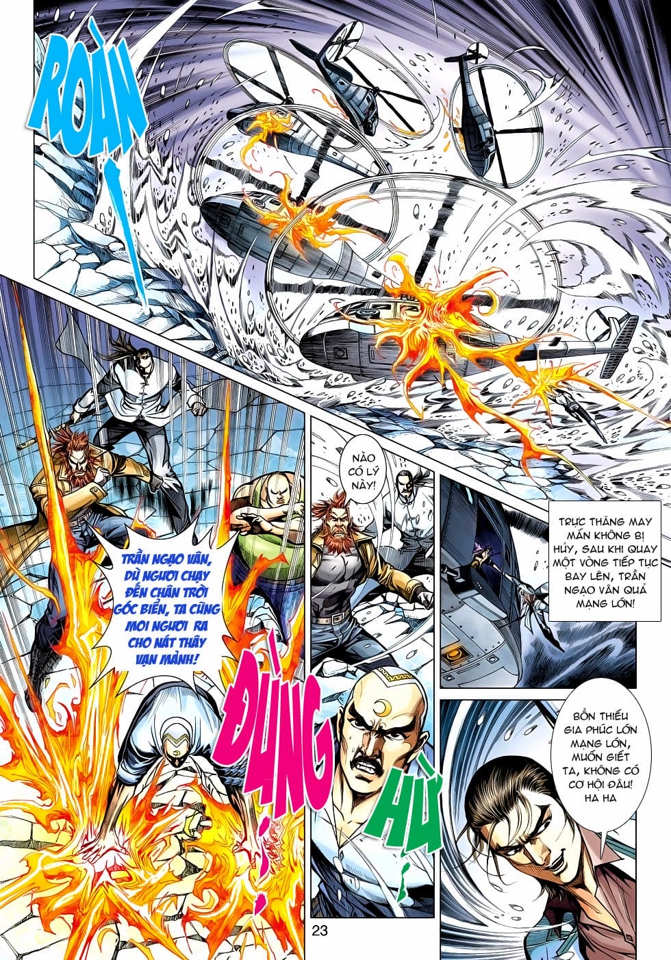 Truyện Tranh Tân Tác Long Hổ Môn trang 4