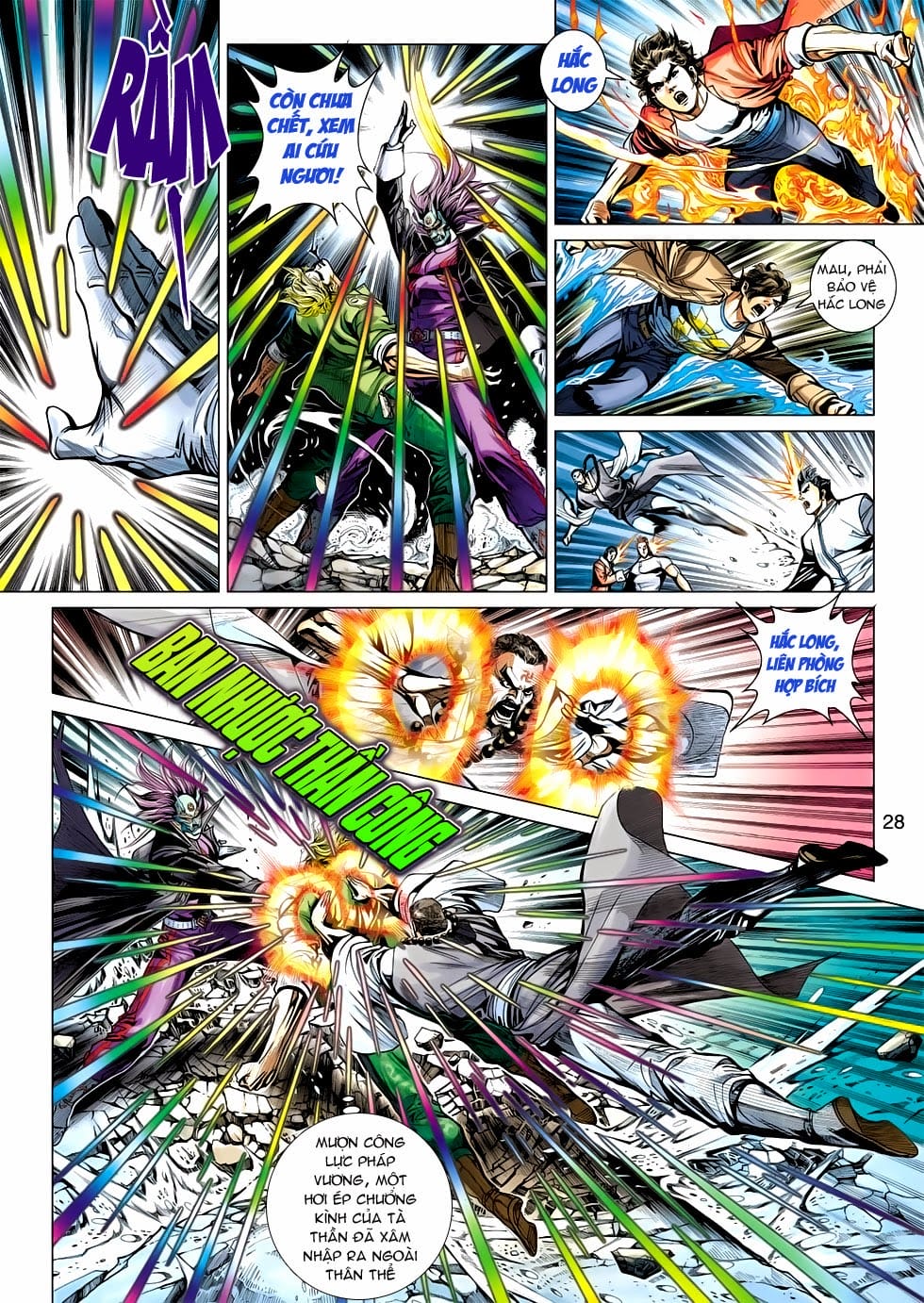 Truyện Tranh Tân Tác Long Hổ Môn trang 4