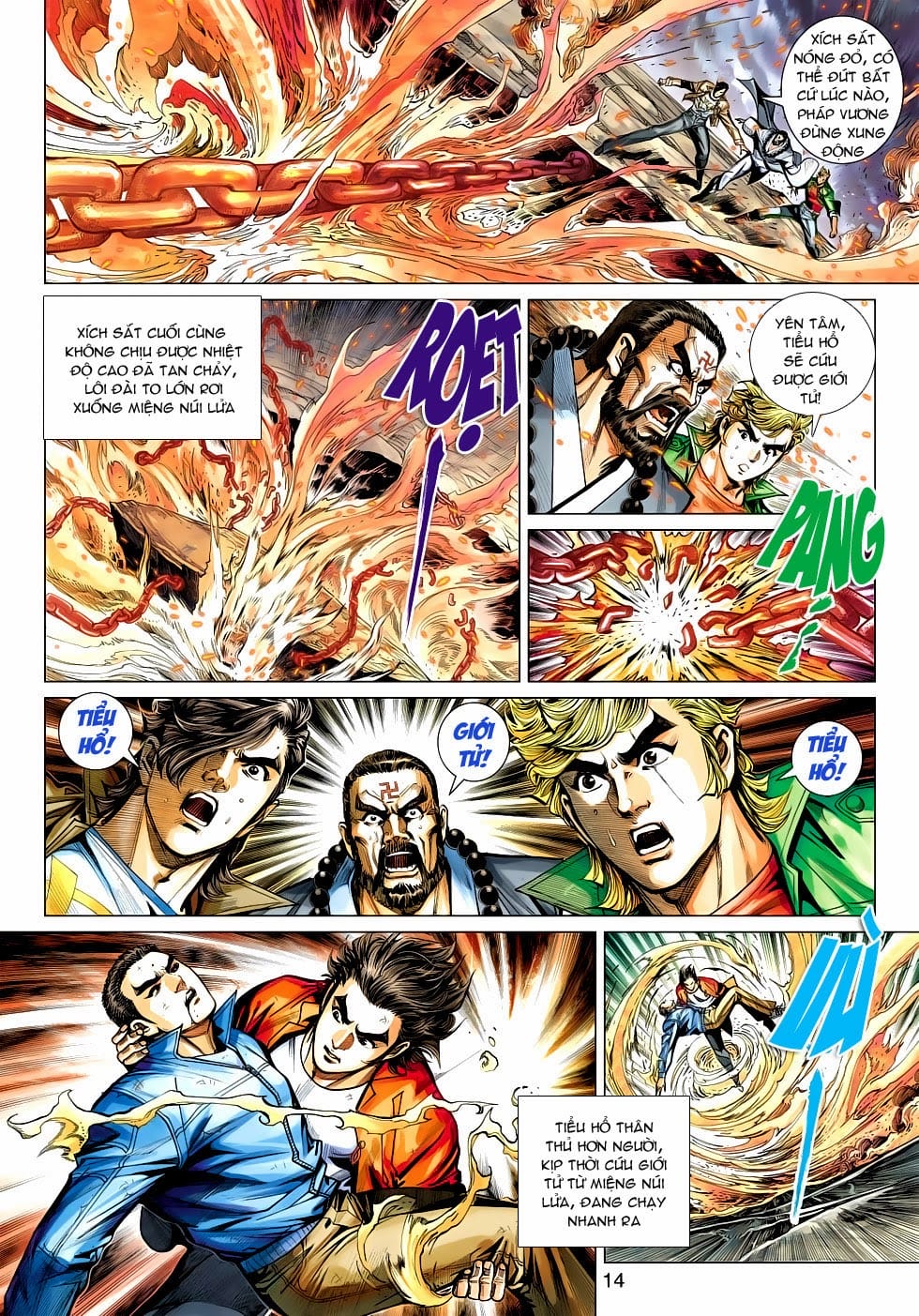 Truyện Tranh Tân Tác Long Hổ Môn trang 4