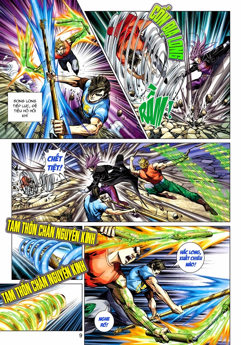 Truyện Tranh Tân Tác Long Hổ Môn trang 4