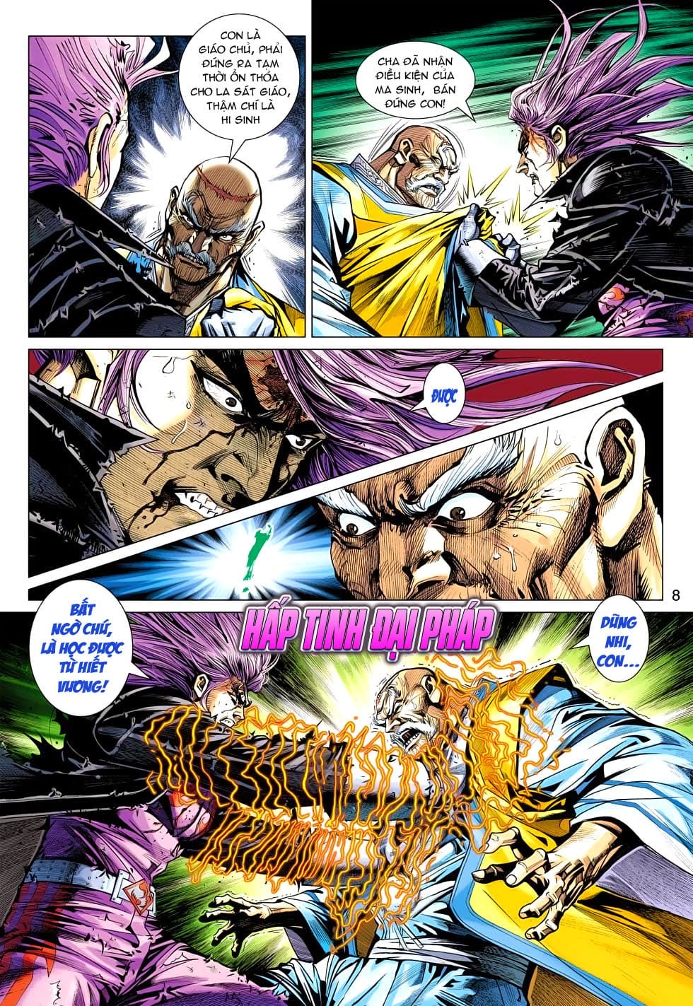 Truyện Tranh Tân Tác Long Hổ Môn trang 4