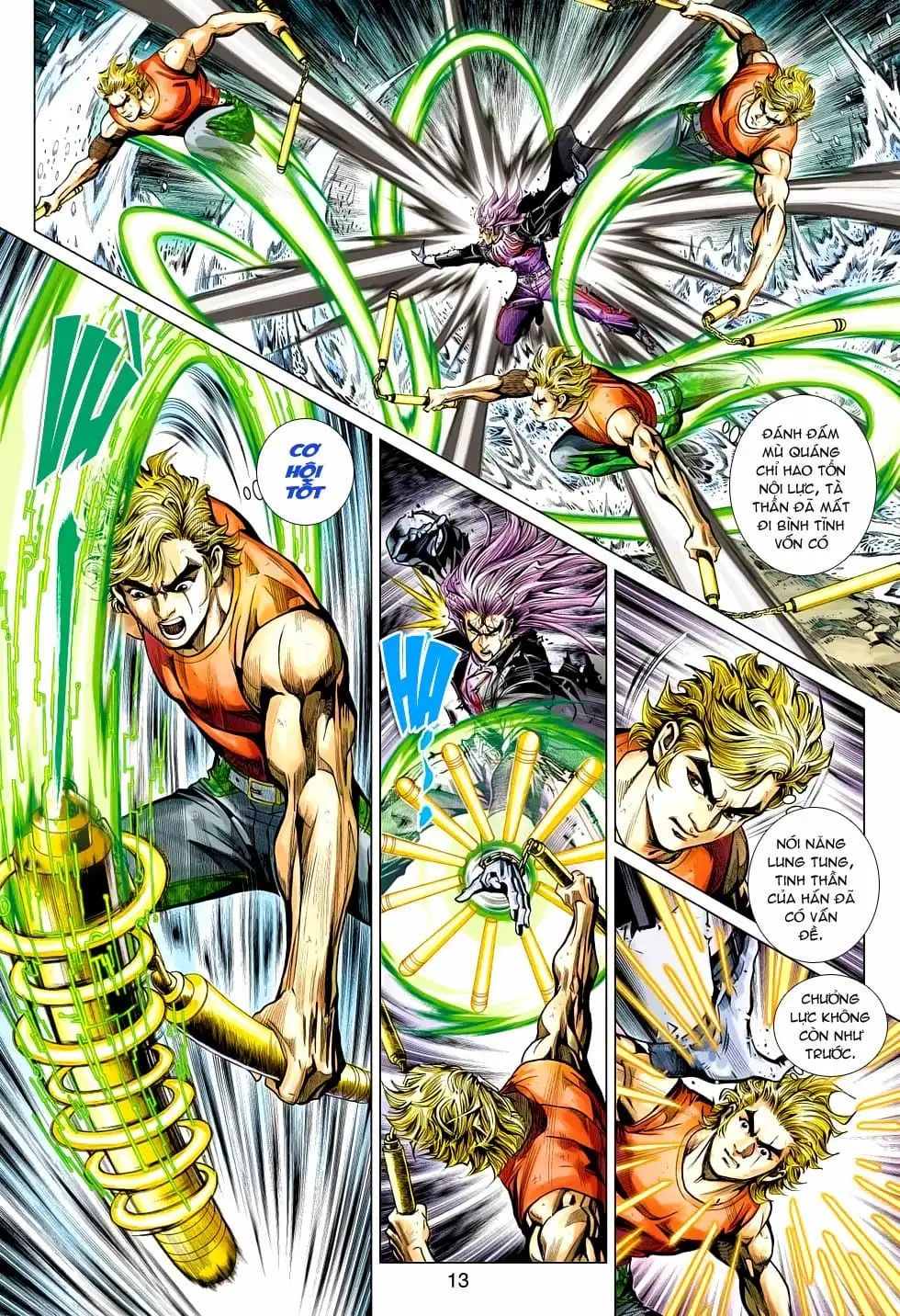 Truyện Tranh Tân Tác Long Hổ Môn trang 4