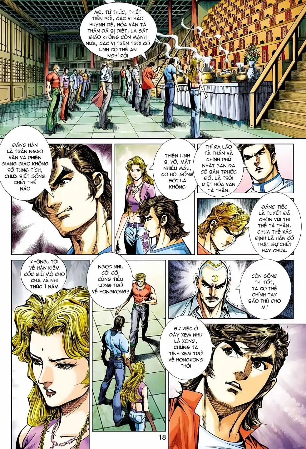 Truyện Tranh Tân Tác Long Hổ Môn trang 4