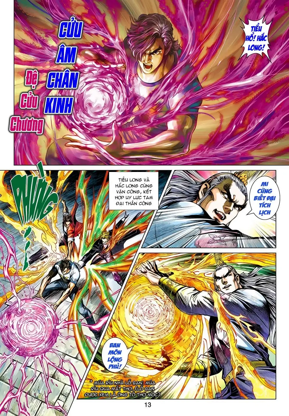 Truyện Tranh Tân Tác Long Hổ Môn trang 4