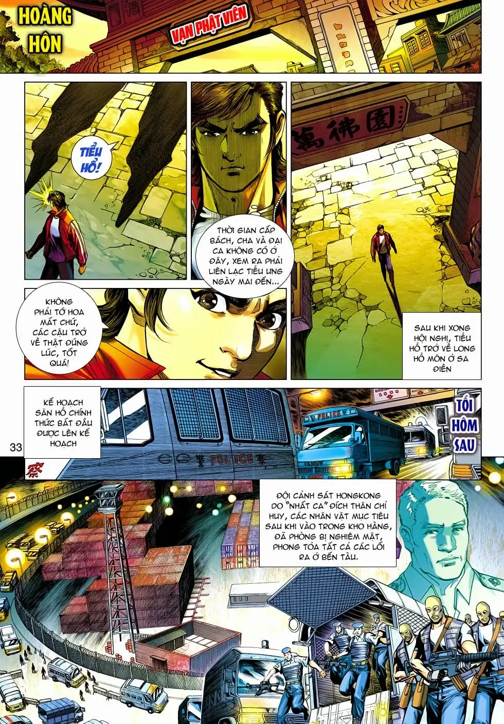 Truyện Tranh Tân Tác Long Hổ Môn trang 4