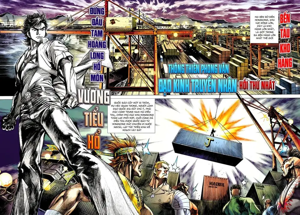 Truyện Tranh Tân Tác Long Hổ Môn trang 4