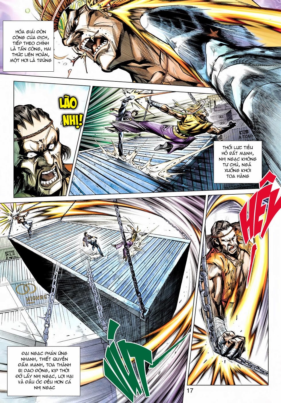 Truyện Tranh Tân Tác Long Hổ Môn trang 4