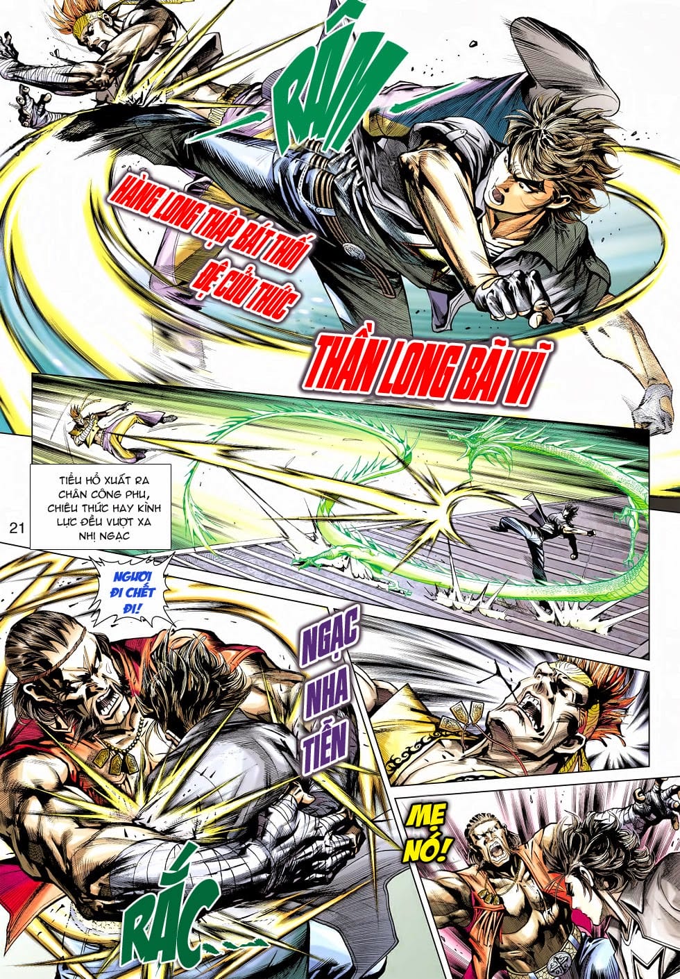 Truyện Tranh Tân Tác Long Hổ Môn trang 4