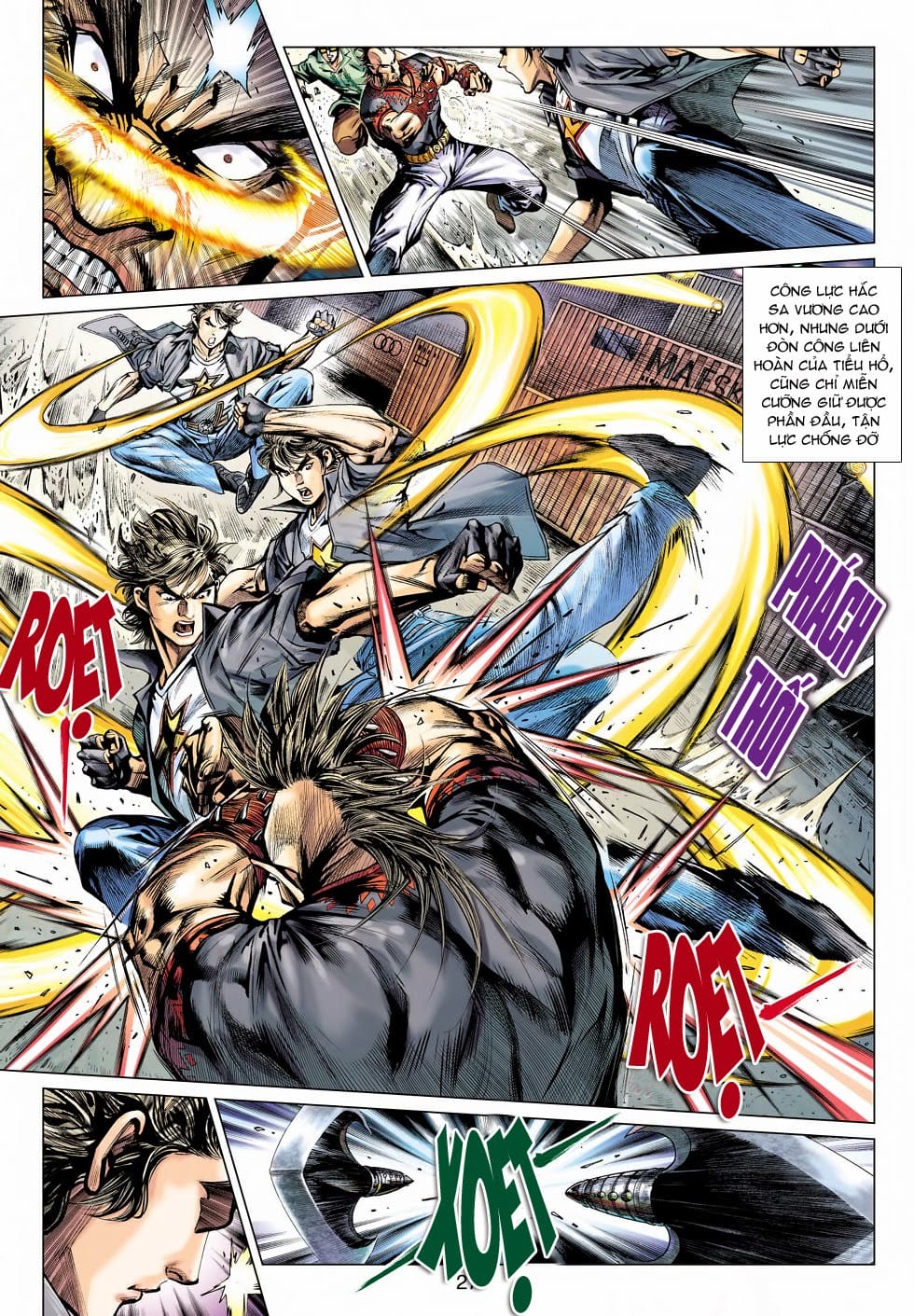 Truyện Tranh Tân Tác Long Hổ Môn trang 4