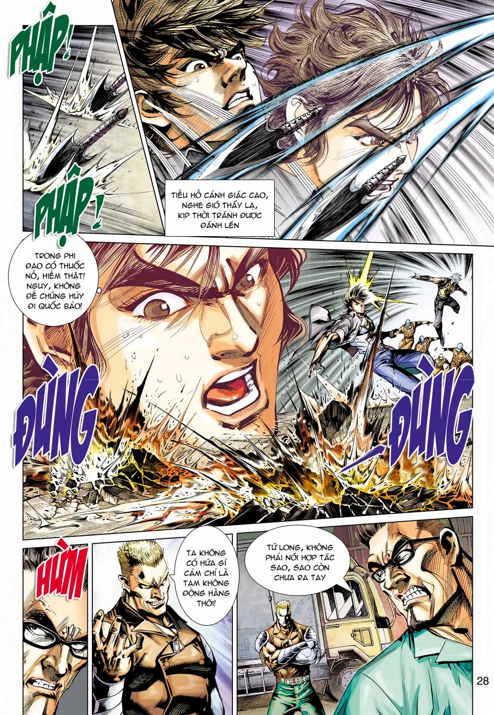 Truyện Tranh Tân Tác Long Hổ Môn trang 4