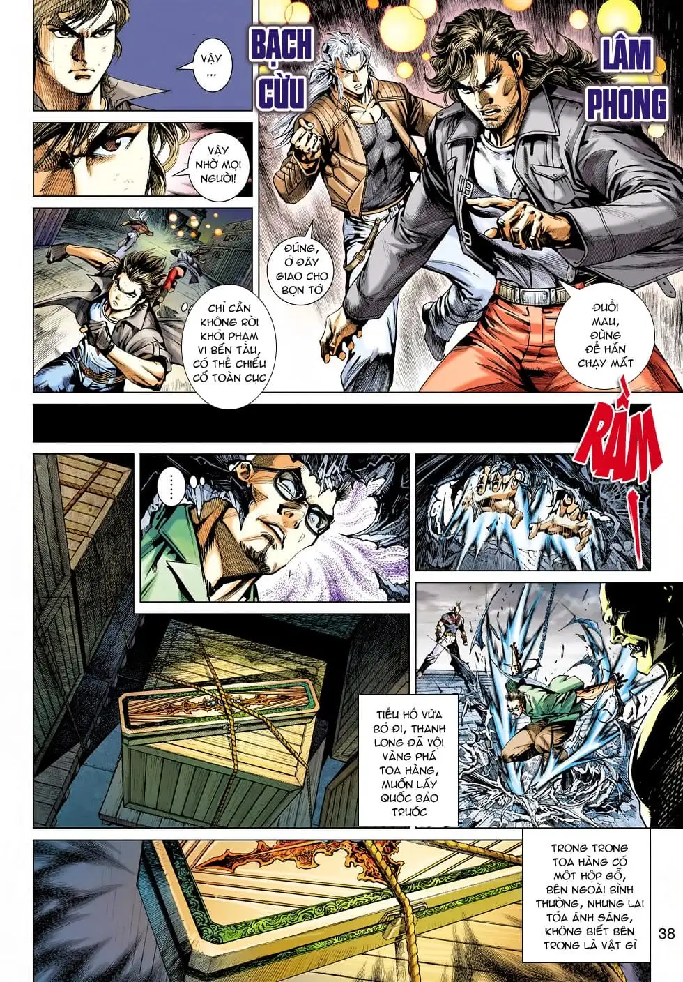 Truyện Tranh Tân Tác Long Hổ Môn trang 4