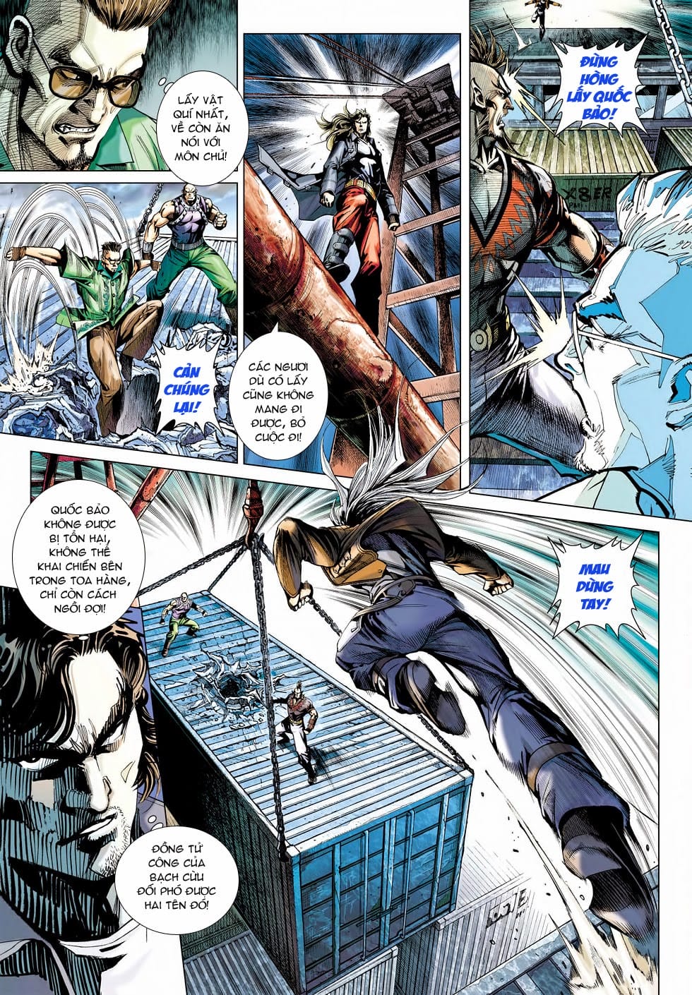 Truyện Tranh Tân Tác Long Hổ Môn trang 4