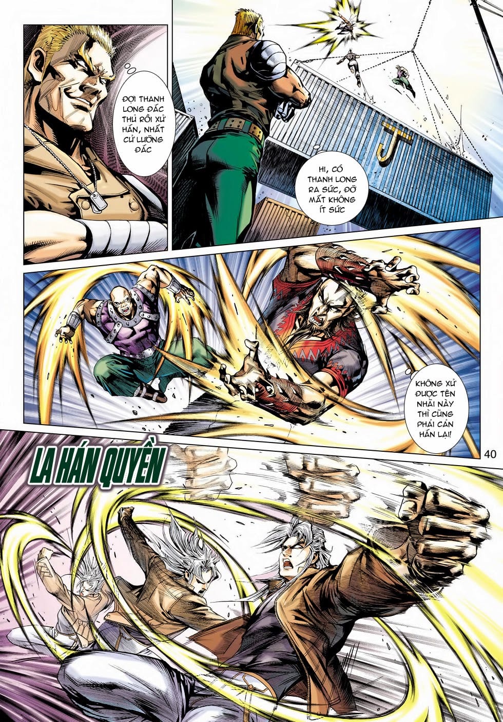 Truyện Tranh Tân Tác Long Hổ Môn trang 4