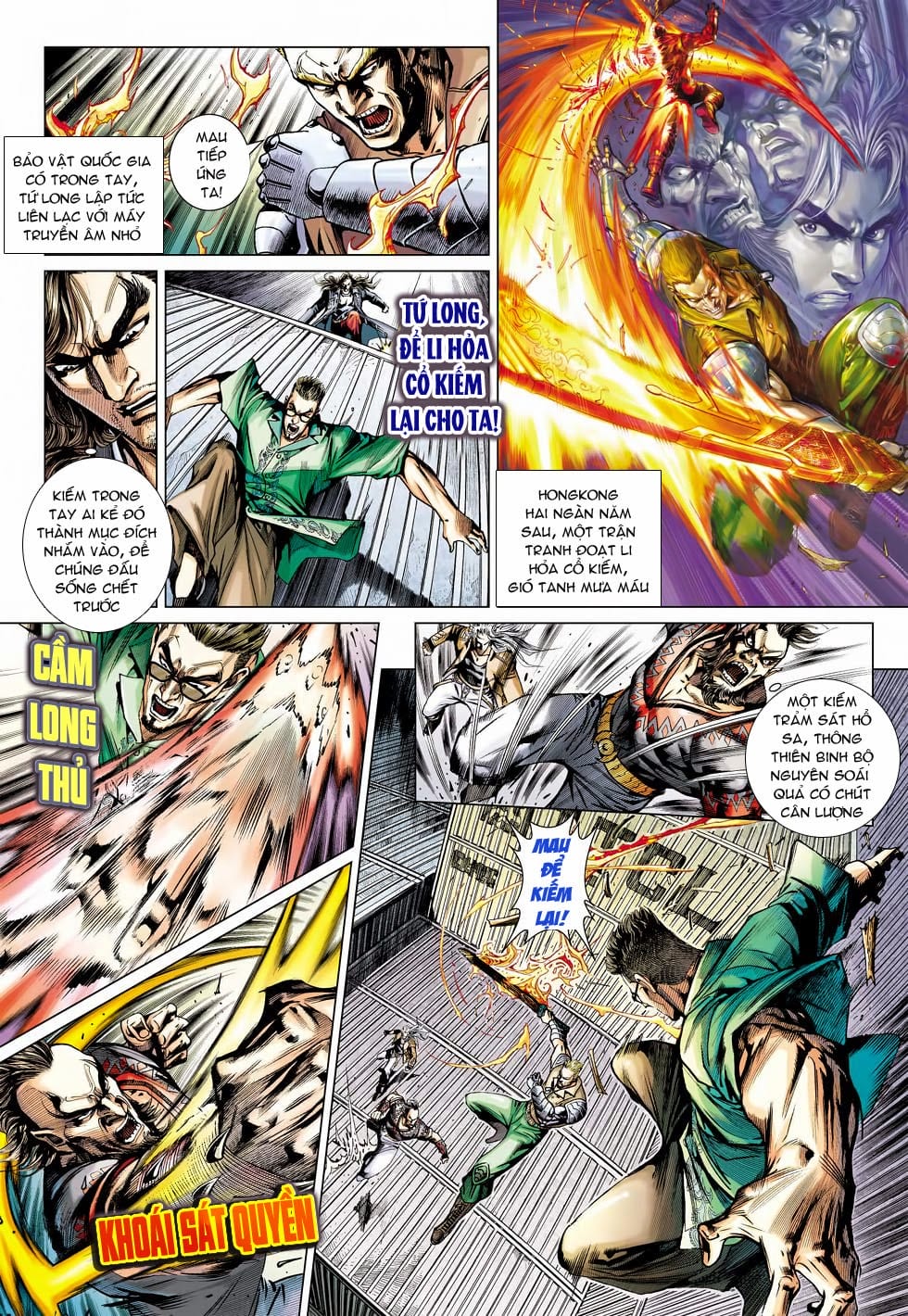 Truyện Tranh Tân Tác Long Hổ Môn trang 4