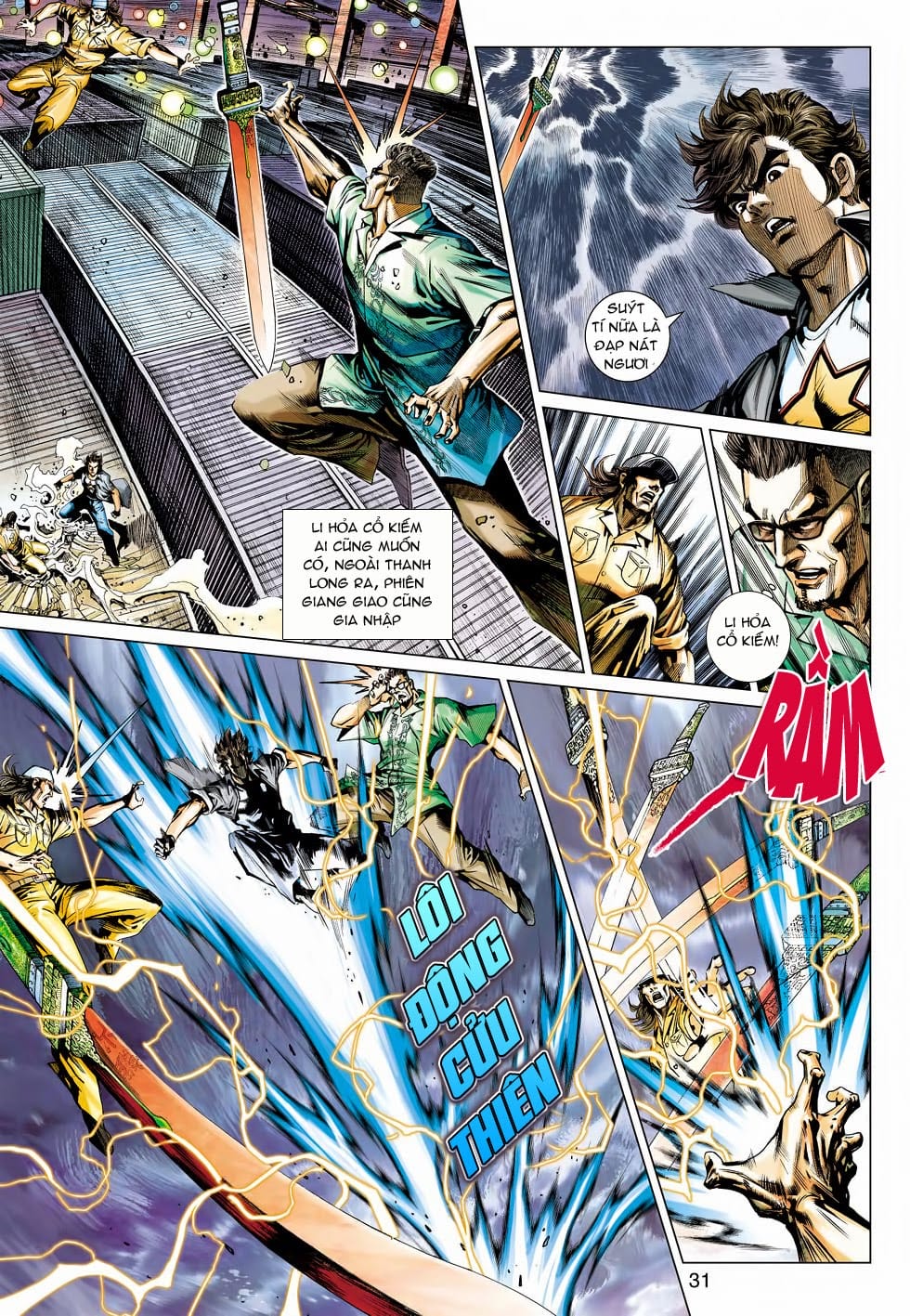 Truyện Tranh Tân Tác Long Hổ Môn trang 4