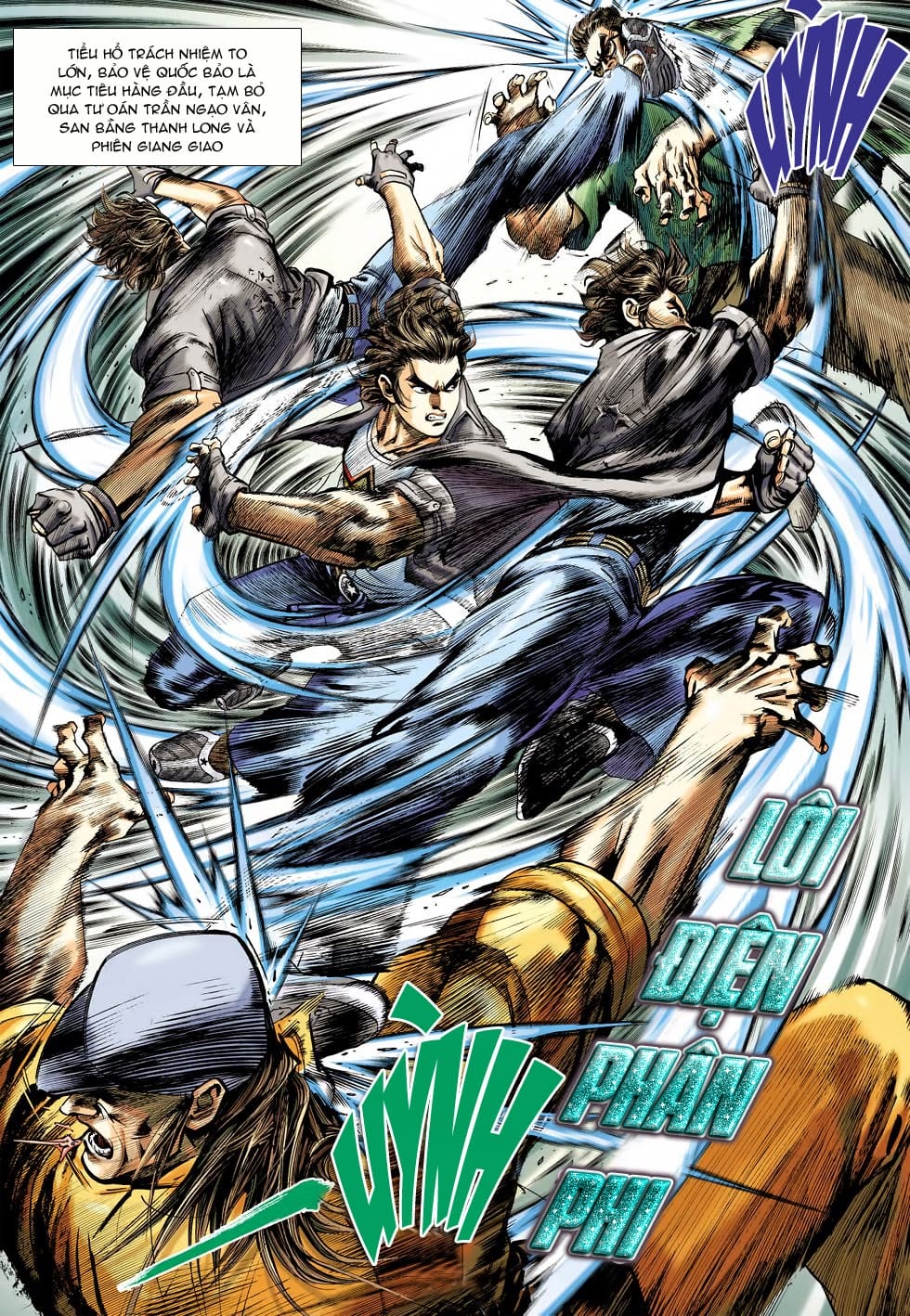 Truyện Tranh Tân Tác Long Hổ Môn trang 4