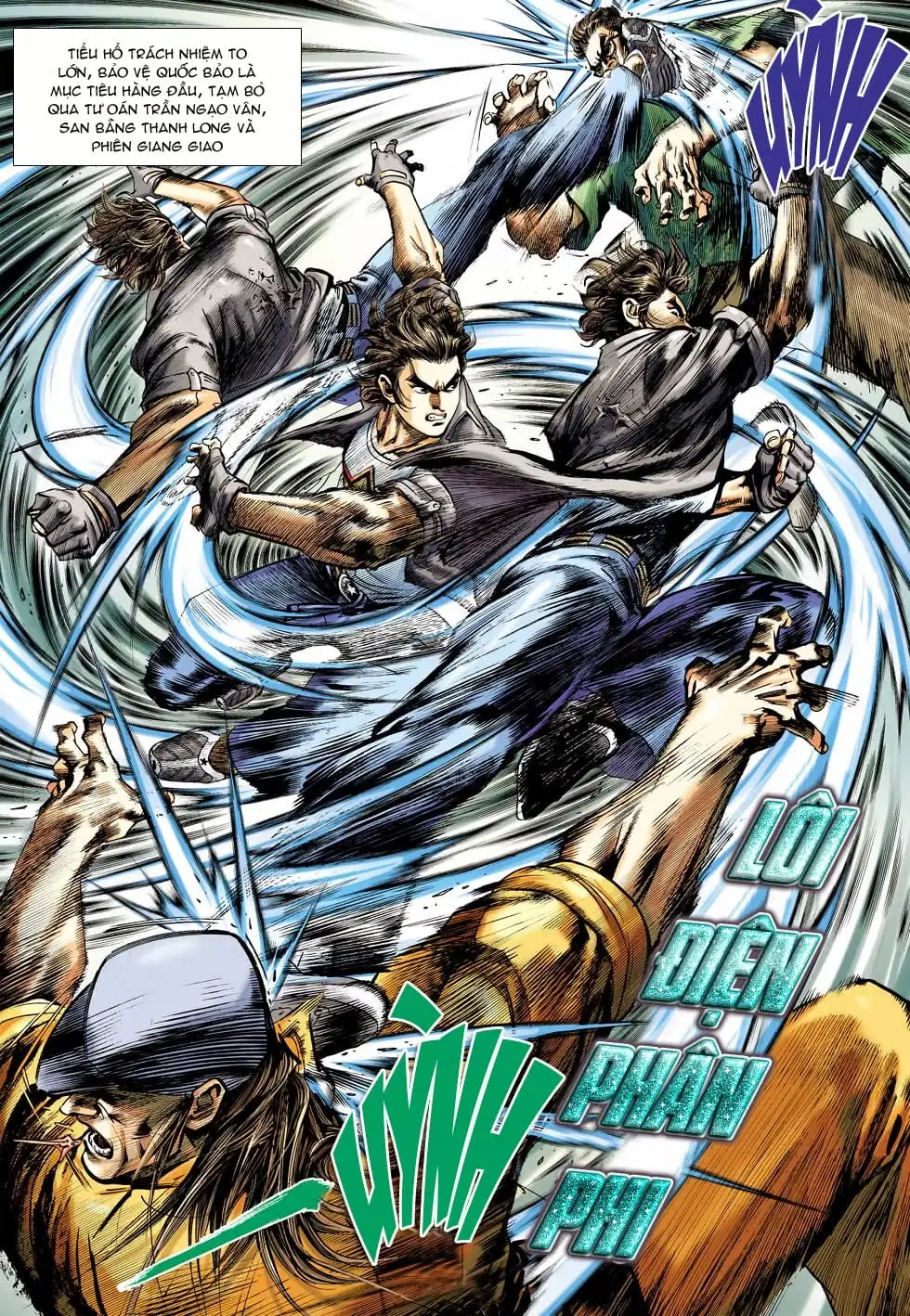 Truyện Tranh Tân Tác Long Hổ Môn trang 4