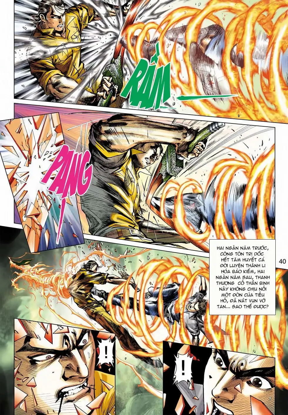 Truyện Tranh Tân Tác Long Hổ Môn trang 4