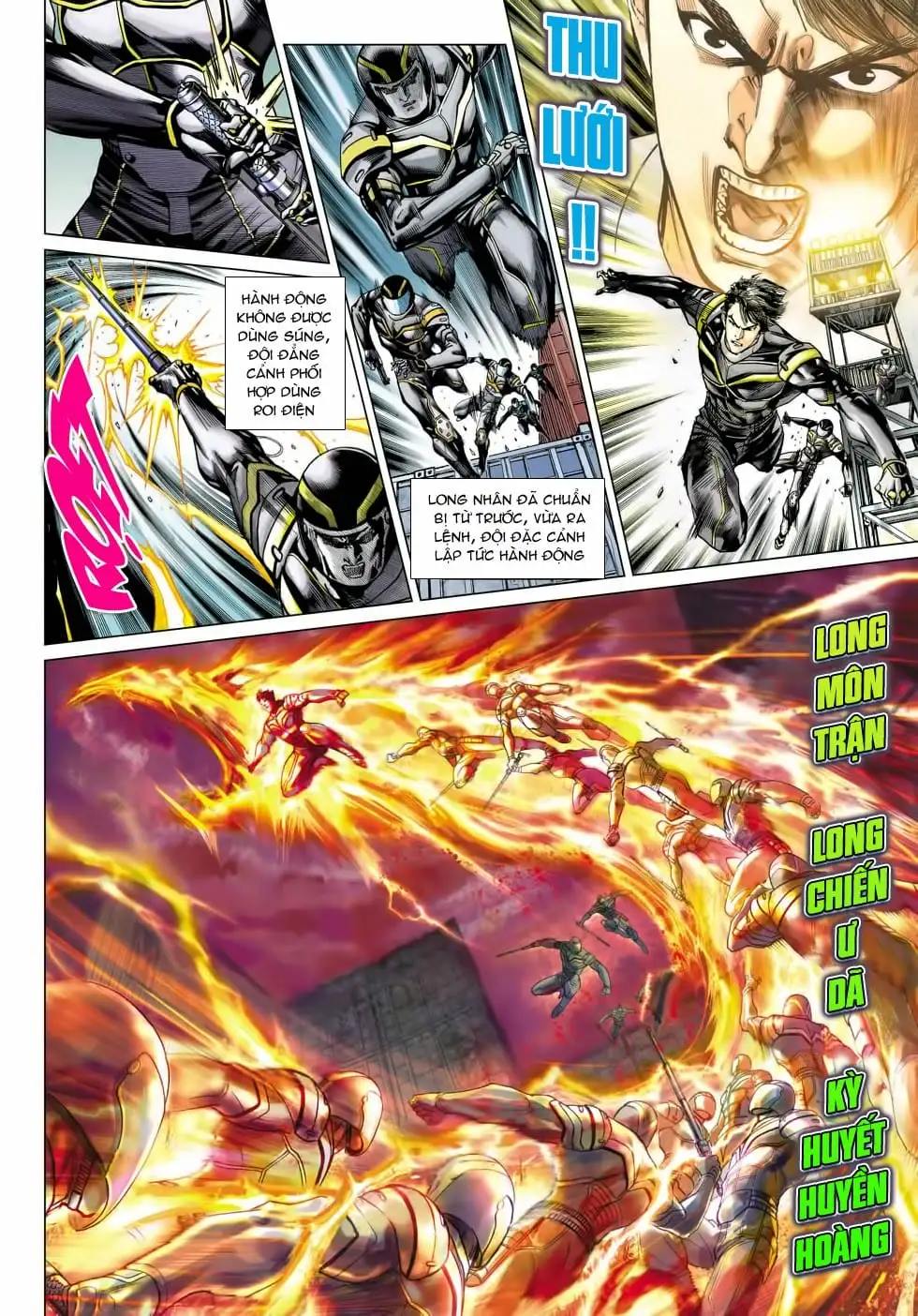 Truyện Tranh Tân Tác Long Hổ Môn trang 4