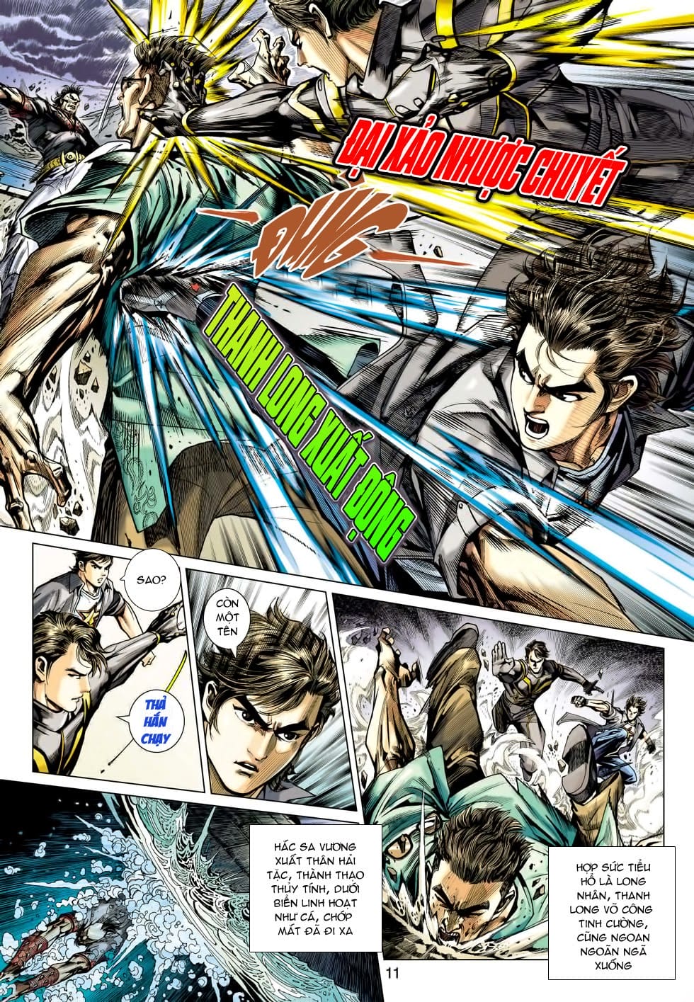 Truyện Tranh Tân Tác Long Hổ Môn trang 4