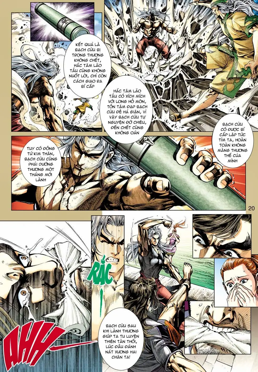 Truyện Tranh Tân Tác Long Hổ Môn trang 4