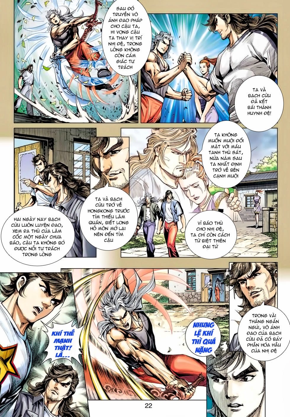 Truyện Tranh Tân Tác Long Hổ Môn trang 4