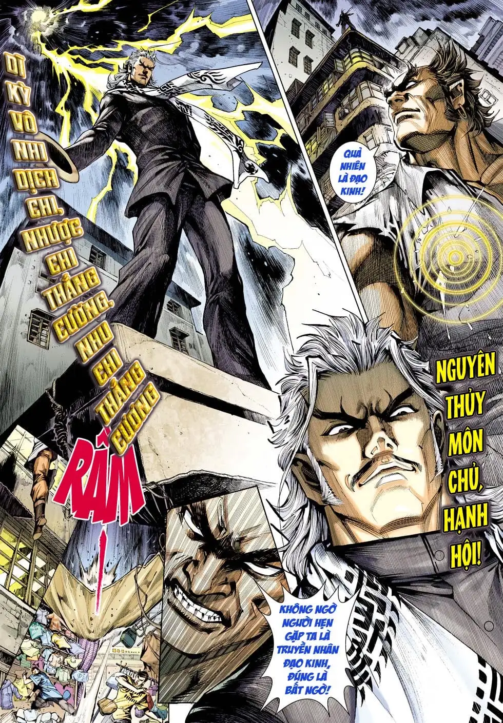 Truyện Tranh Tân Tác Long Hổ Môn trang 4