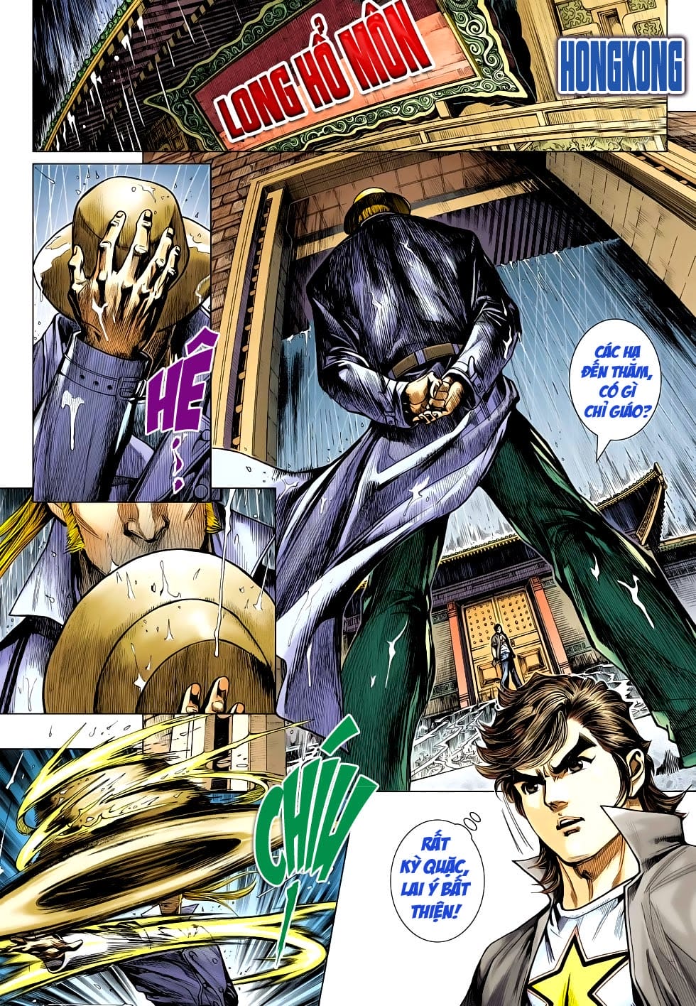 Truyện Tranh Tân Tác Long Hổ Môn trang 4