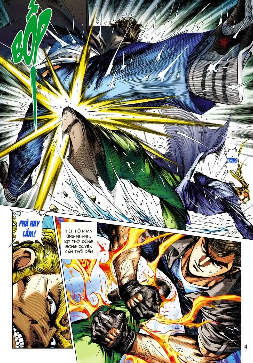 Truyện Tranh Tân Tác Long Hổ Môn trang 4