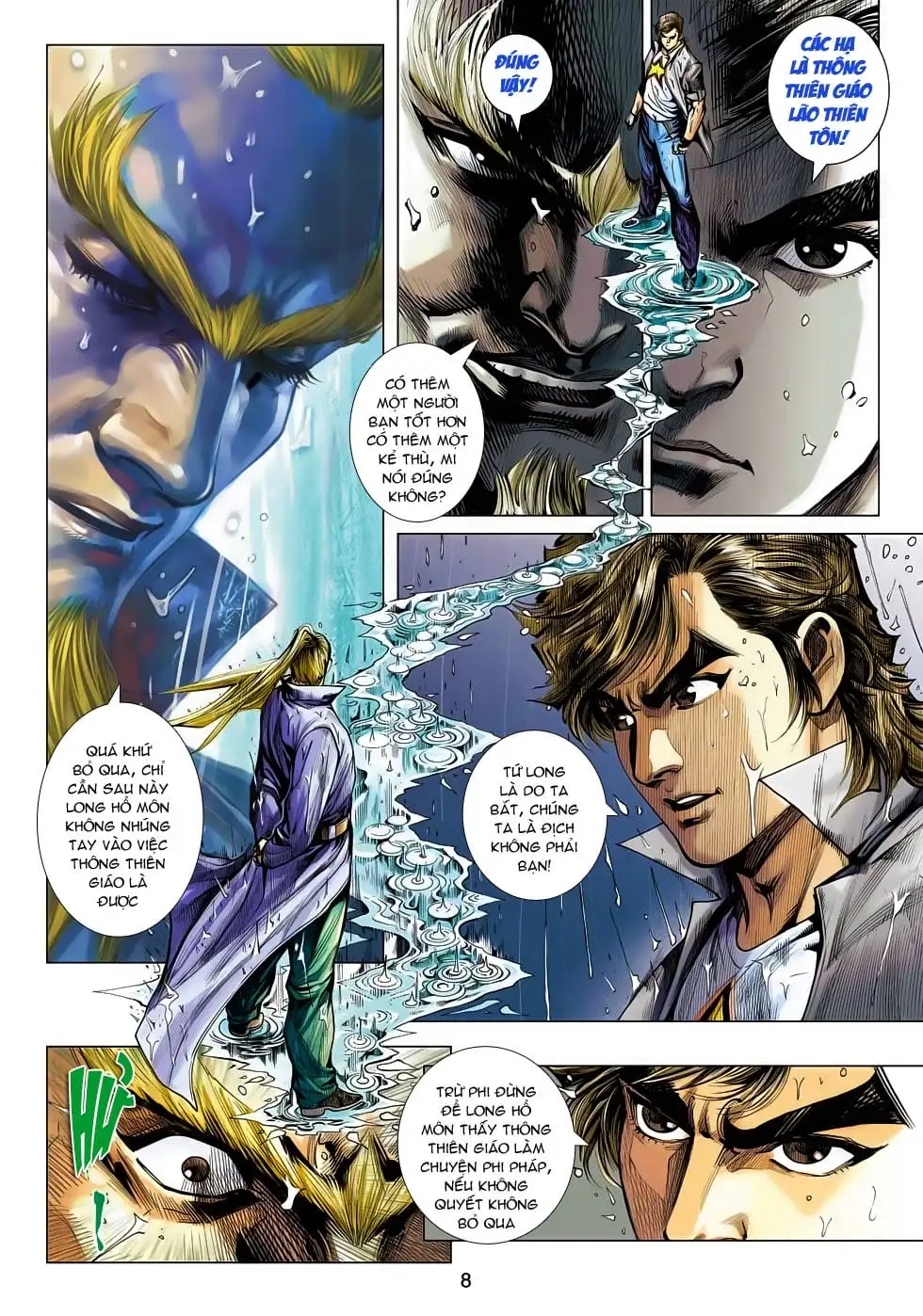 Truyện Tranh Tân Tác Long Hổ Môn trang 4