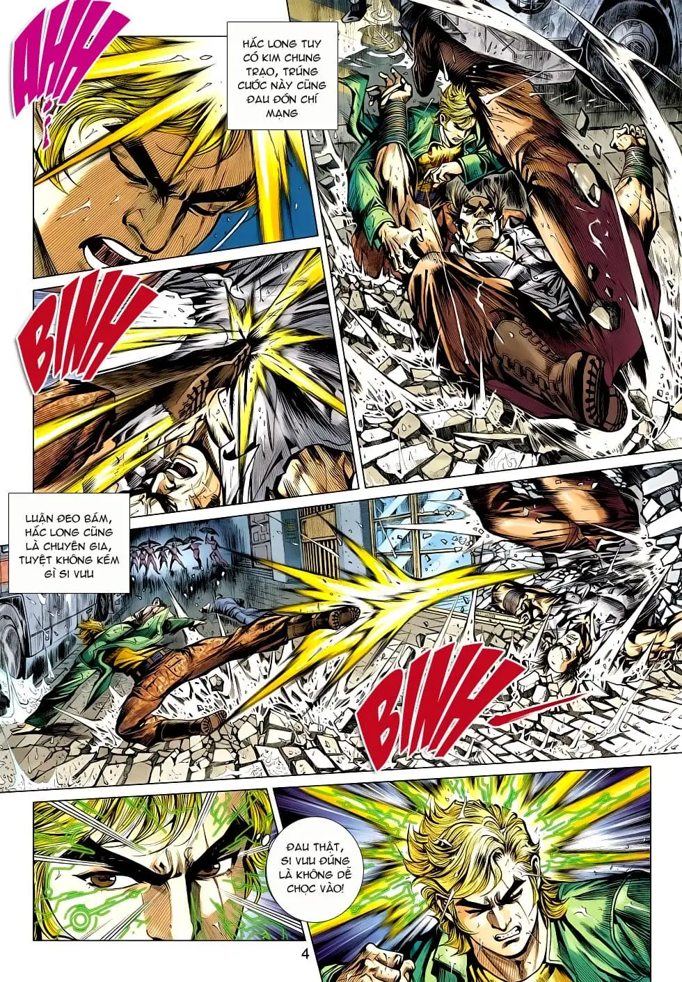 Truyện Tranh Tân Tác Long Hổ Môn trang 4