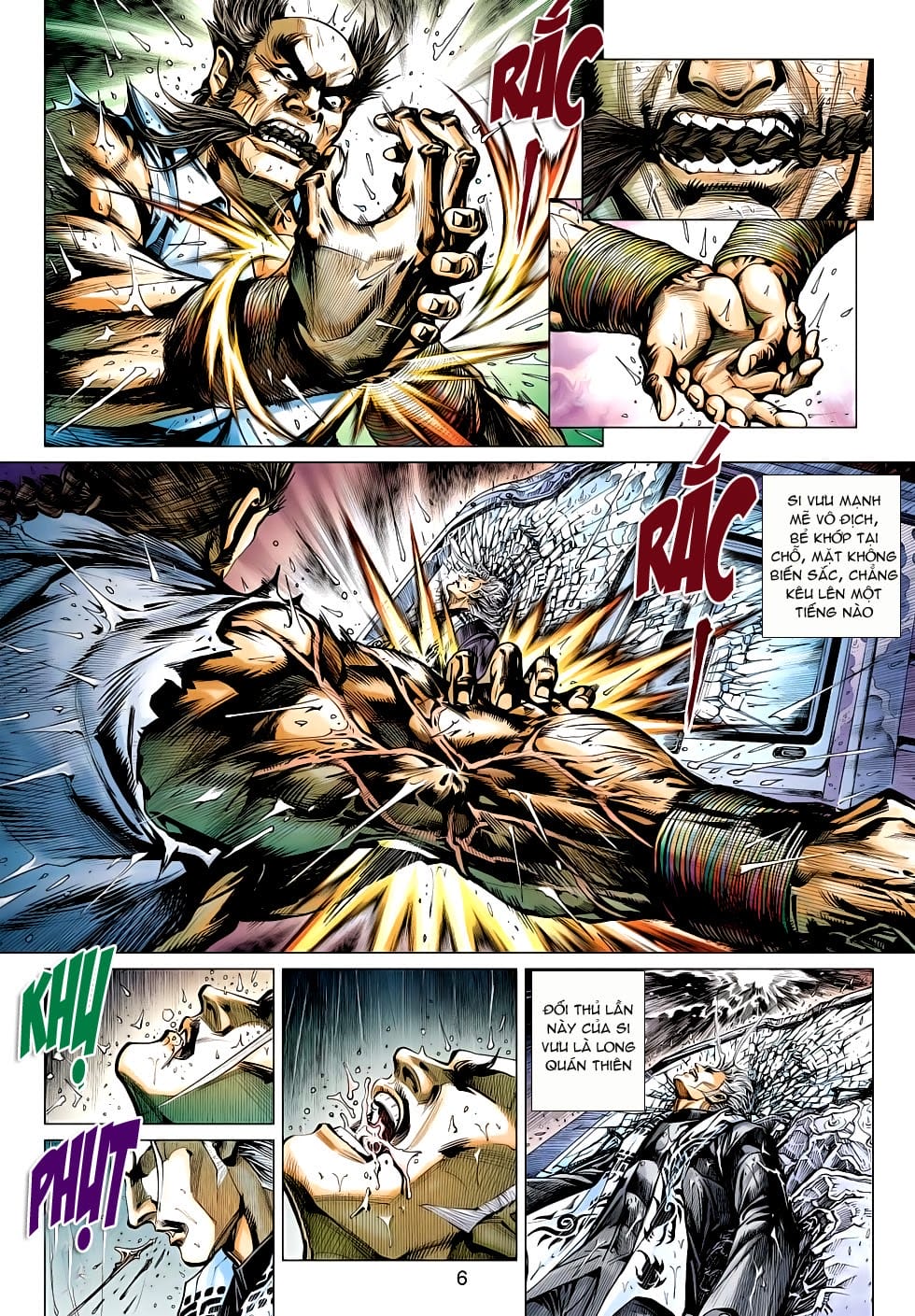Truyện Tranh Tân Tác Long Hổ Môn trang 4