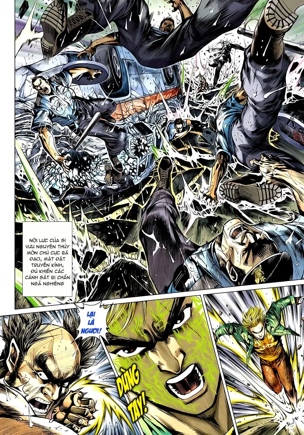 Truyện Tranh Tân Tác Long Hổ Môn trang 4