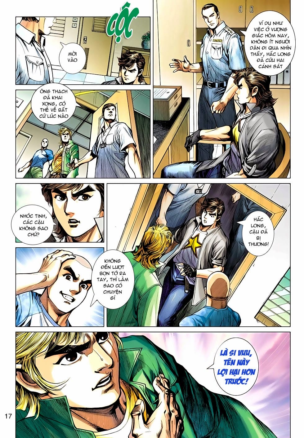 Truyện Tranh Tân Tác Long Hổ Môn trang 4