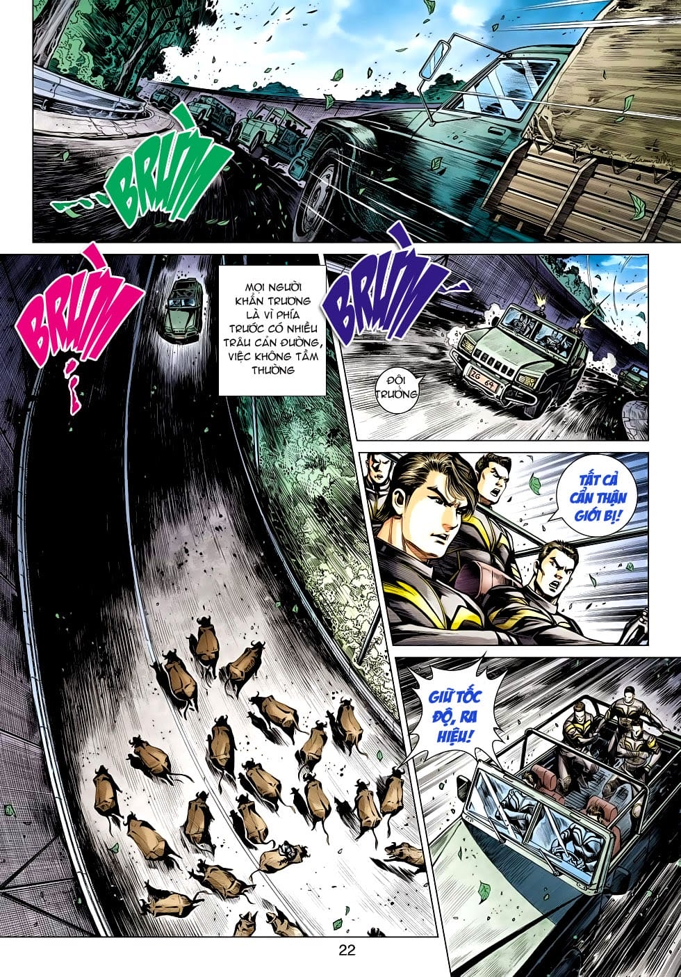 Truyện Tranh Tân Tác Long Hổ Môn trang 4