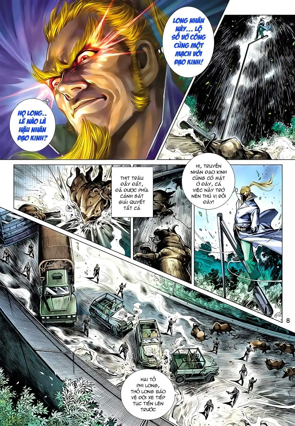 Truyện Tranh Tân Tác Long Hổ Môn trang 4