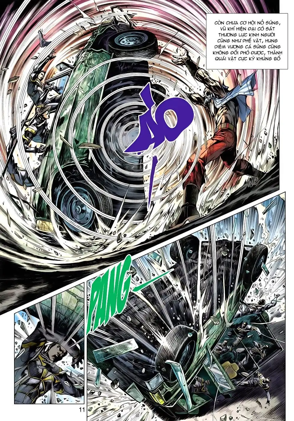 Truyện Tranh Tân Tác Long Hổ Môn trang 4