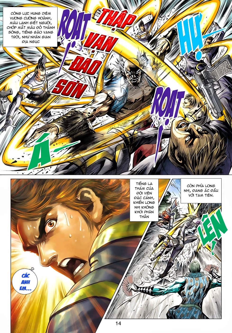 Truyện Tranh Tân Tác Long Hổ Môn trang 4