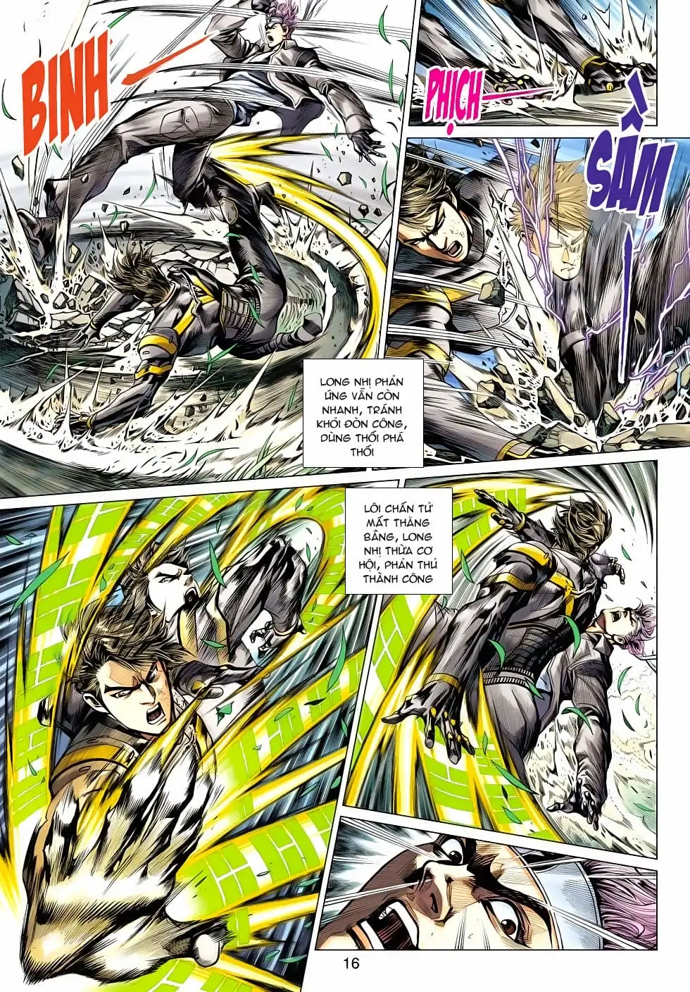 Truyện Tranh Tân Tác Long Hổ Môn trang 4