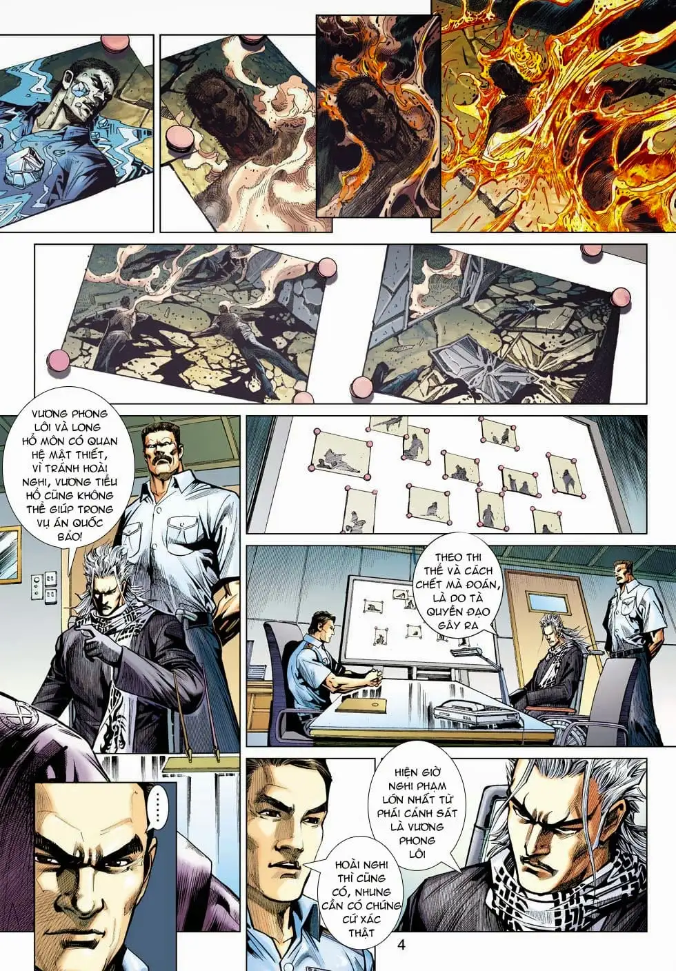 Truyện Tranh Tân Tác Long Hổ Môn trang 4