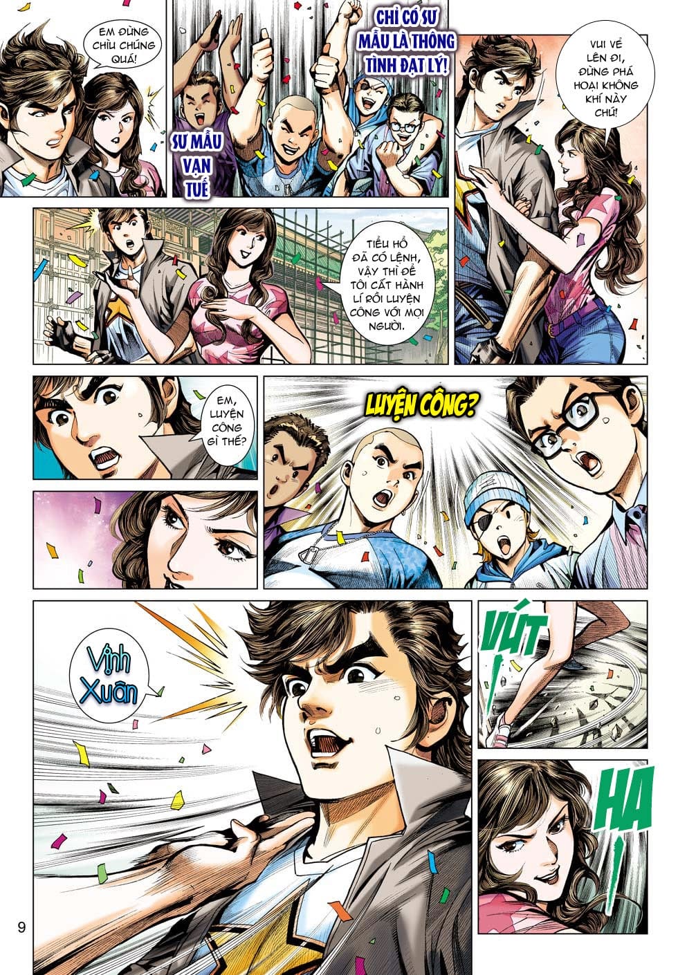 Truyện Tranh Tân Tác Long Hổ Môn trang 4