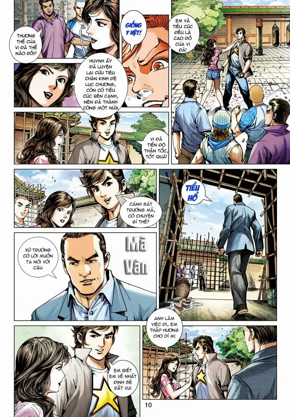 Truyện Tranh Tân Tác Long Hổ Môn trang 4