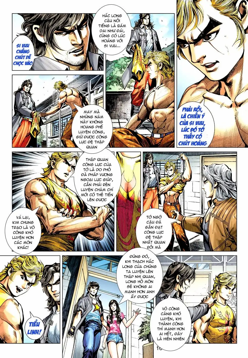 Truyện Tranh Tân Tác Long Hổ Môn trang 4