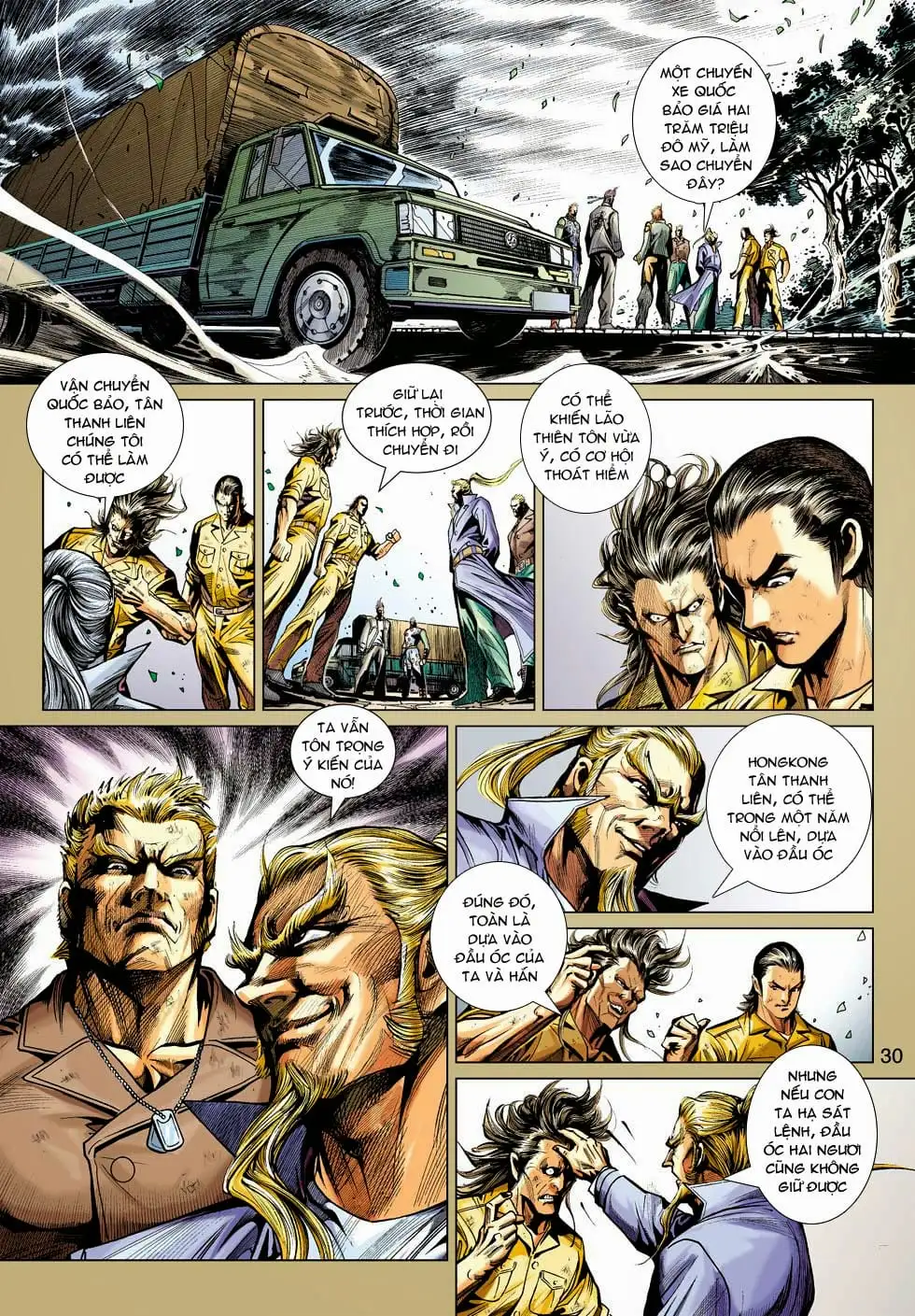 Truyện Tranh Tân Tác Long Hổ Môn trang 4