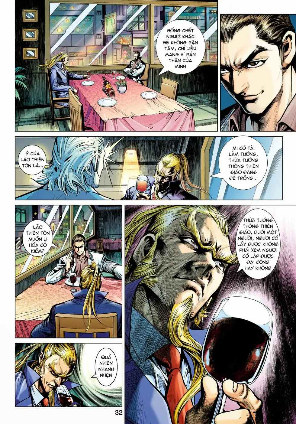 Truyện Tranh Tân Tác Long Hổ Môn trang 4